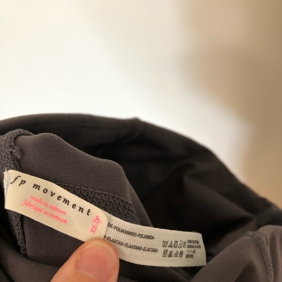 Free People Movement Athletic Leggings Purple Grey XS - Picture 4 of 7